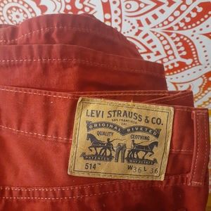 Men's Levi Jean's 514 36 x 36